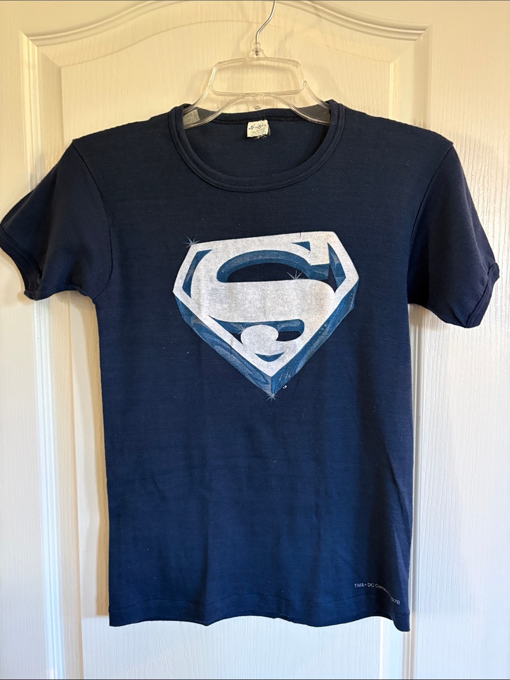 Vintage 1978 Superman Movie Promo T-Shirt Single Stitch